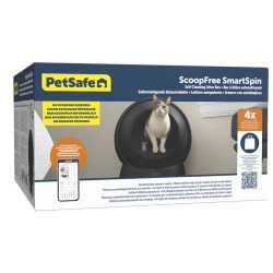 PetSafe® ScoopFree SmartSpin™ Black automatizirano mačje stranišče