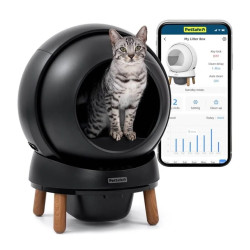PetSafe® ScoopFree SmartSpin™ Black automatizirano mačje stranišče
